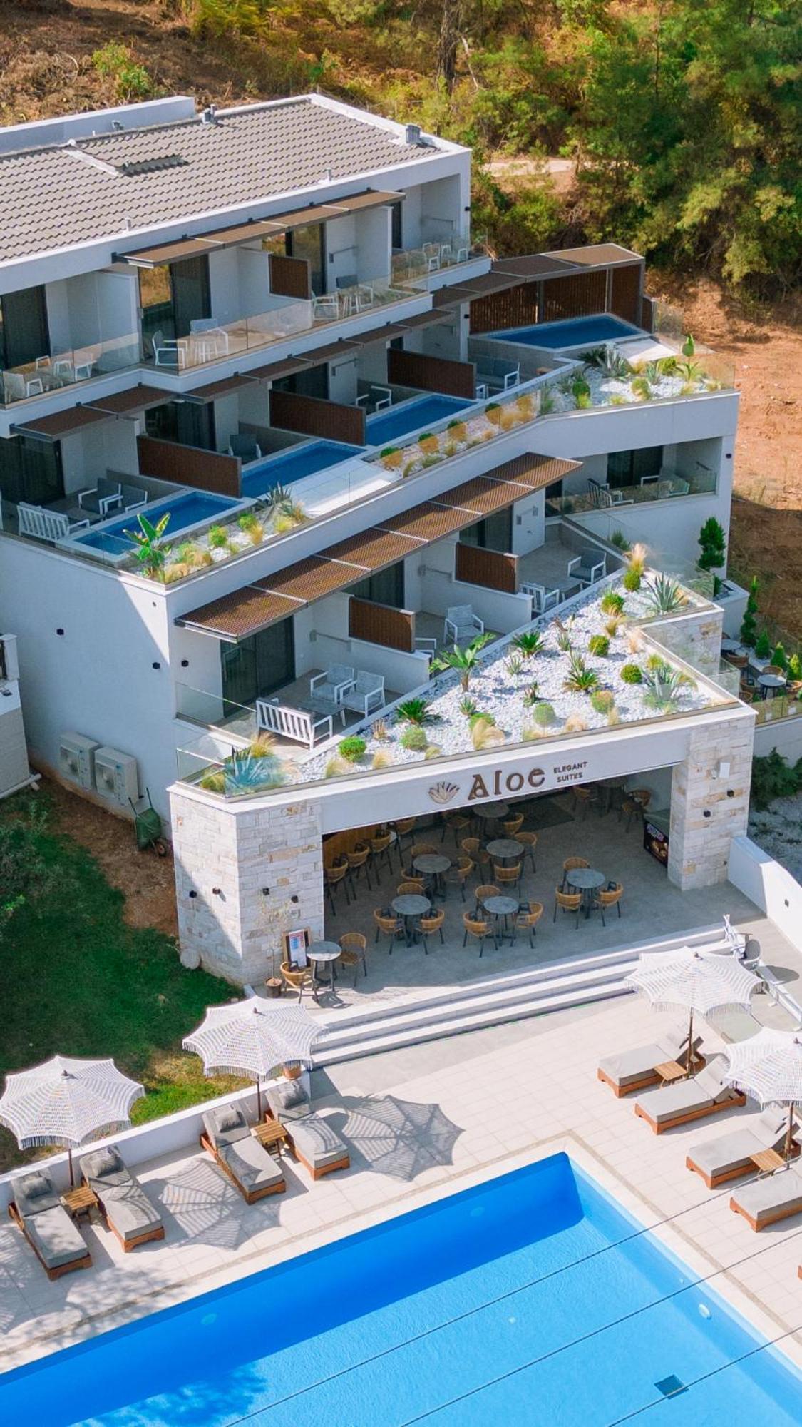 Aloe Elegant Suites Skala Potamia  Exterior foto